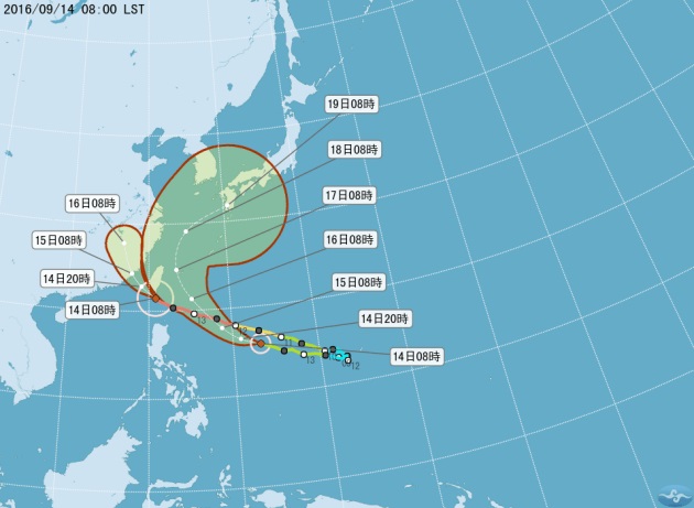 莫蘭蒂馬勒卡雙颱接力