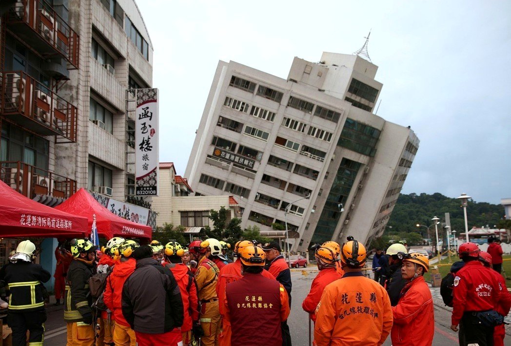 花蓮大地震!房屋倒塌 餘震不斷已傳出2死200多人傷